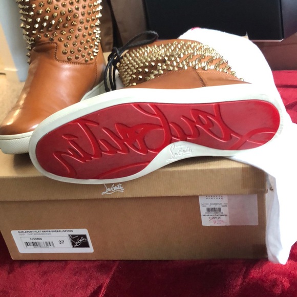 Christian Louboutins spiked boots Authentic - Picture 3 of 8